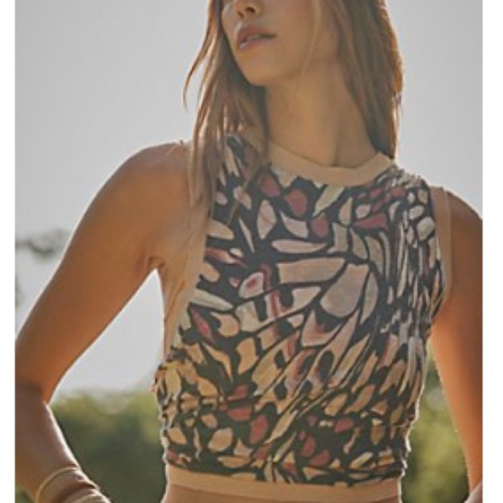 FP Movement by Free People Multicolor Abstract Tank Top